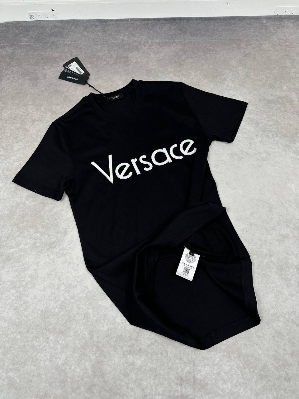 Versace 1978 Re-Edition Cotton Men's Women's T-Shirts in 2 Colors Reps UK Best Quality AAA Replica