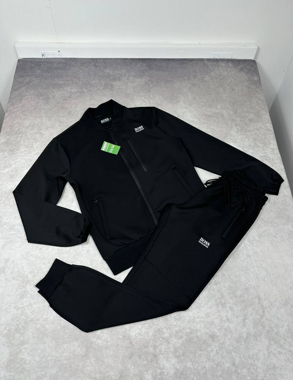 Hugo Boss Logo Zip-Up Tracksuits Men's in Multiple Colors UK Reps Best Quality AAA Replica