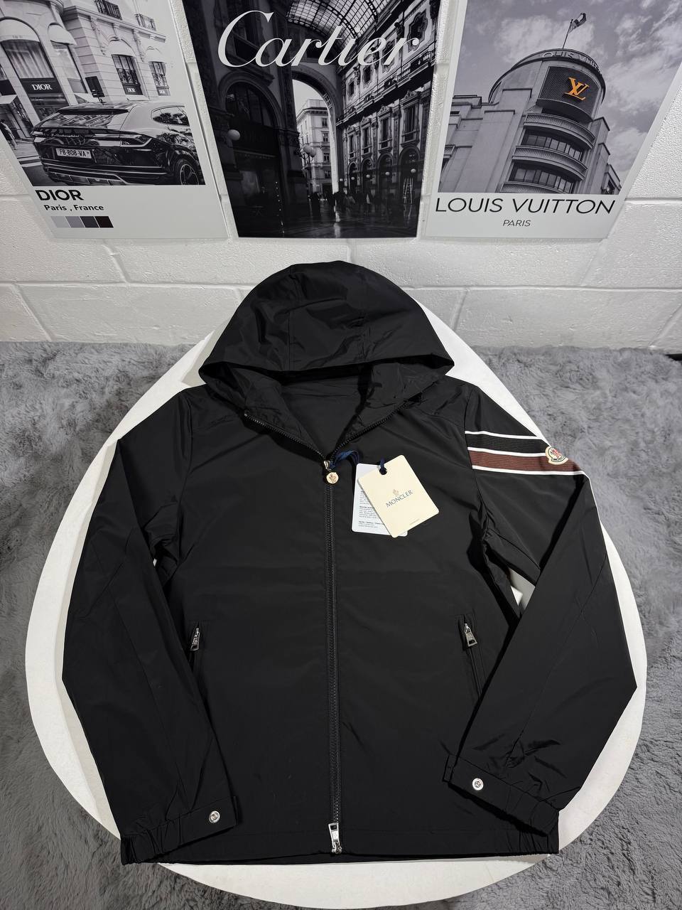 Moncler Claut Hooded Shell Jacket Men's Women's in Different Colors Reps UK Sale Best Quality AAA Replica
