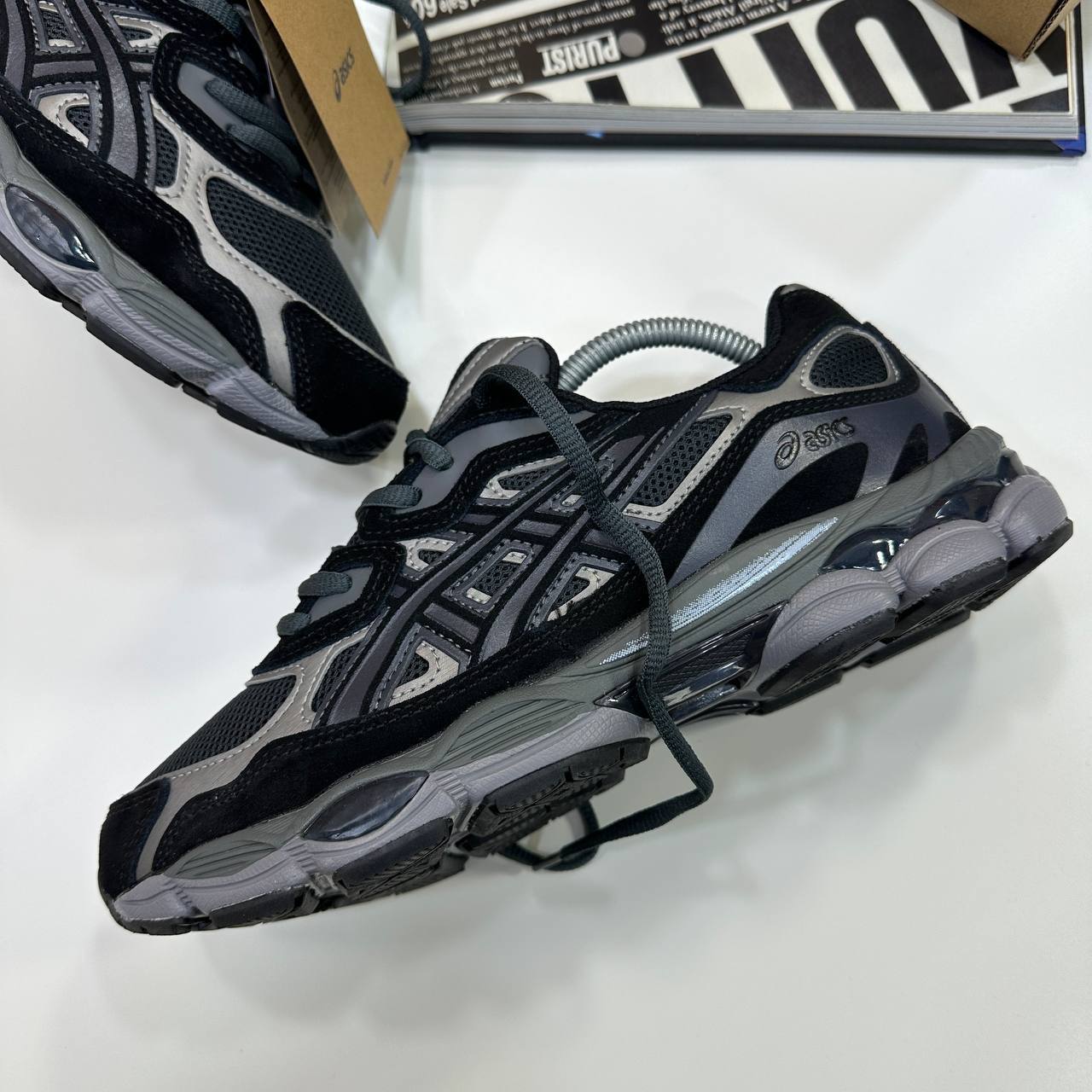 Asics Gel-NYC "Black" Trainers Men's Reps Sale UK Best Quality AAA Replica