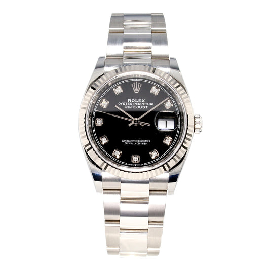 Rolex Datejust 36 Diamond Dial - Crowned Bag