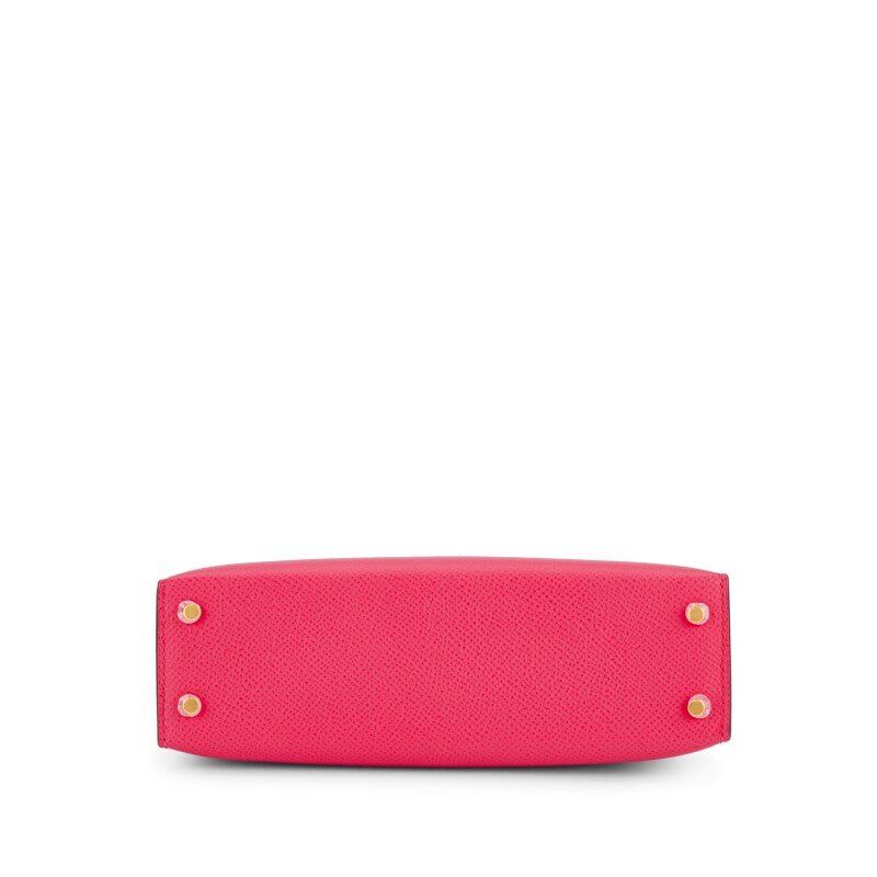 Rose Extreme Epsom Mini Kelly II 20 Gold Hardware, 2019 - Crowned Bag