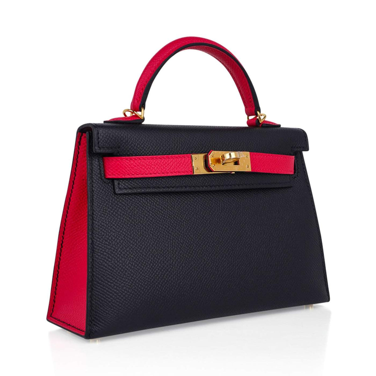 Hermès Kelly Sellier 20 Back Rose Extreme Epsom GHW HSS Bag Crowned Bag