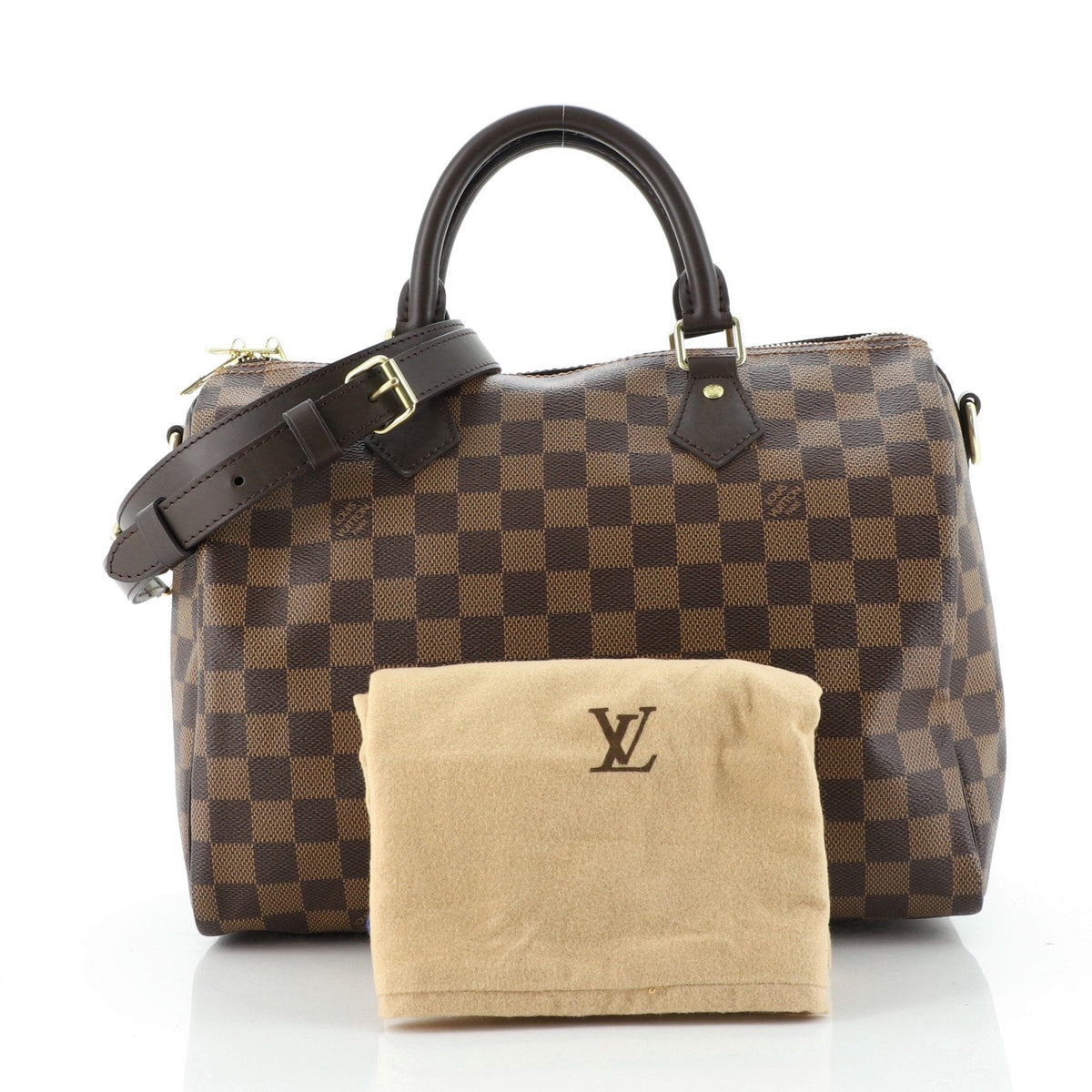 Speedy Bandouliere Bag Damier 30 - Crowned Bag