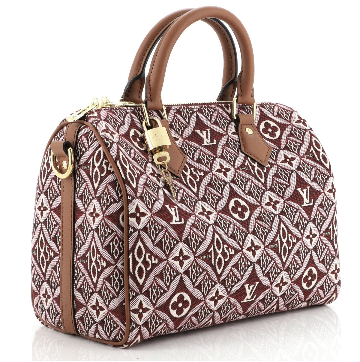 Speedy Bandouliere Bag Limited Edition Since 1854 Monogram Jacquard 25 - Crowned Bag