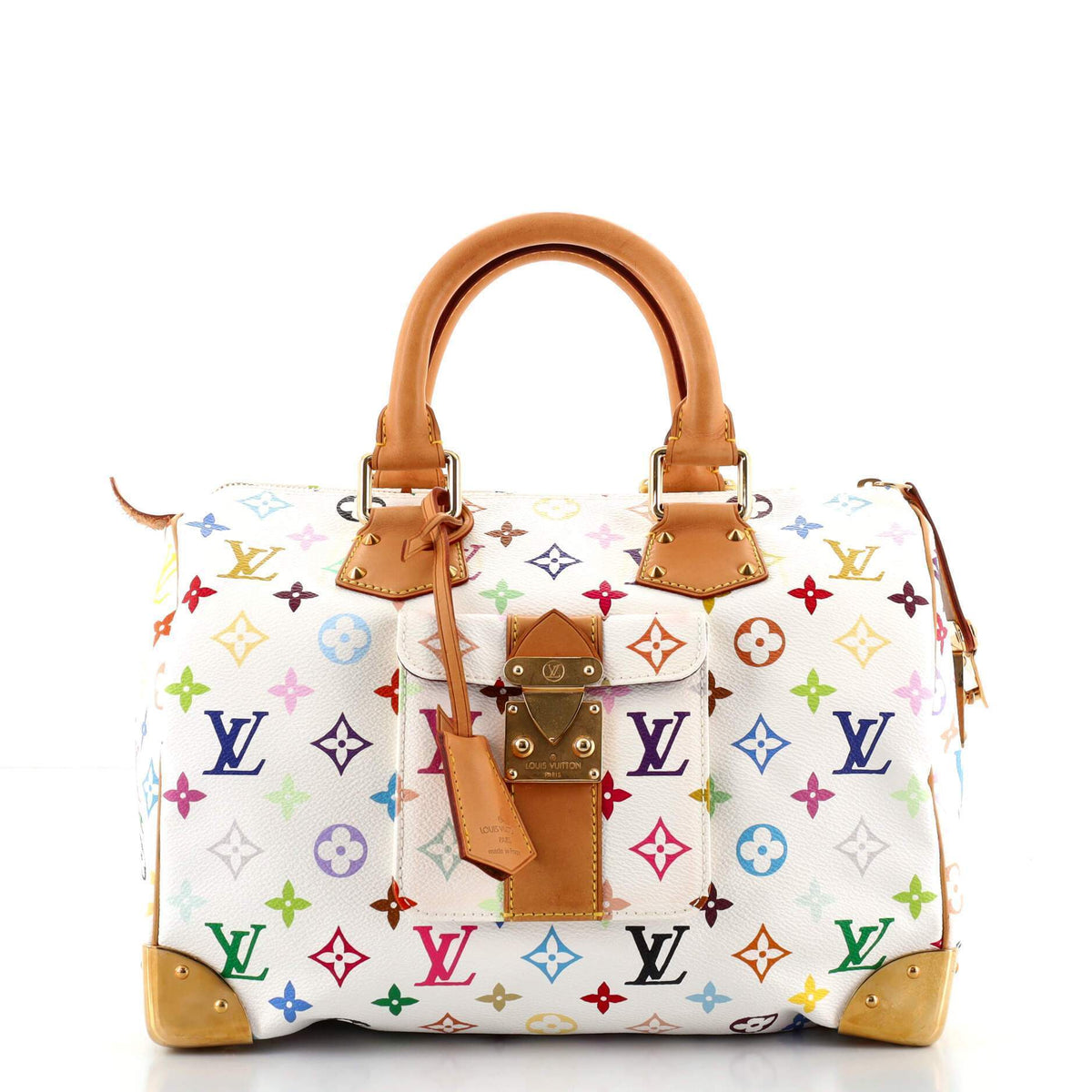 Speedy Handbag Monogram Multicolor 30 - Crowned Bag