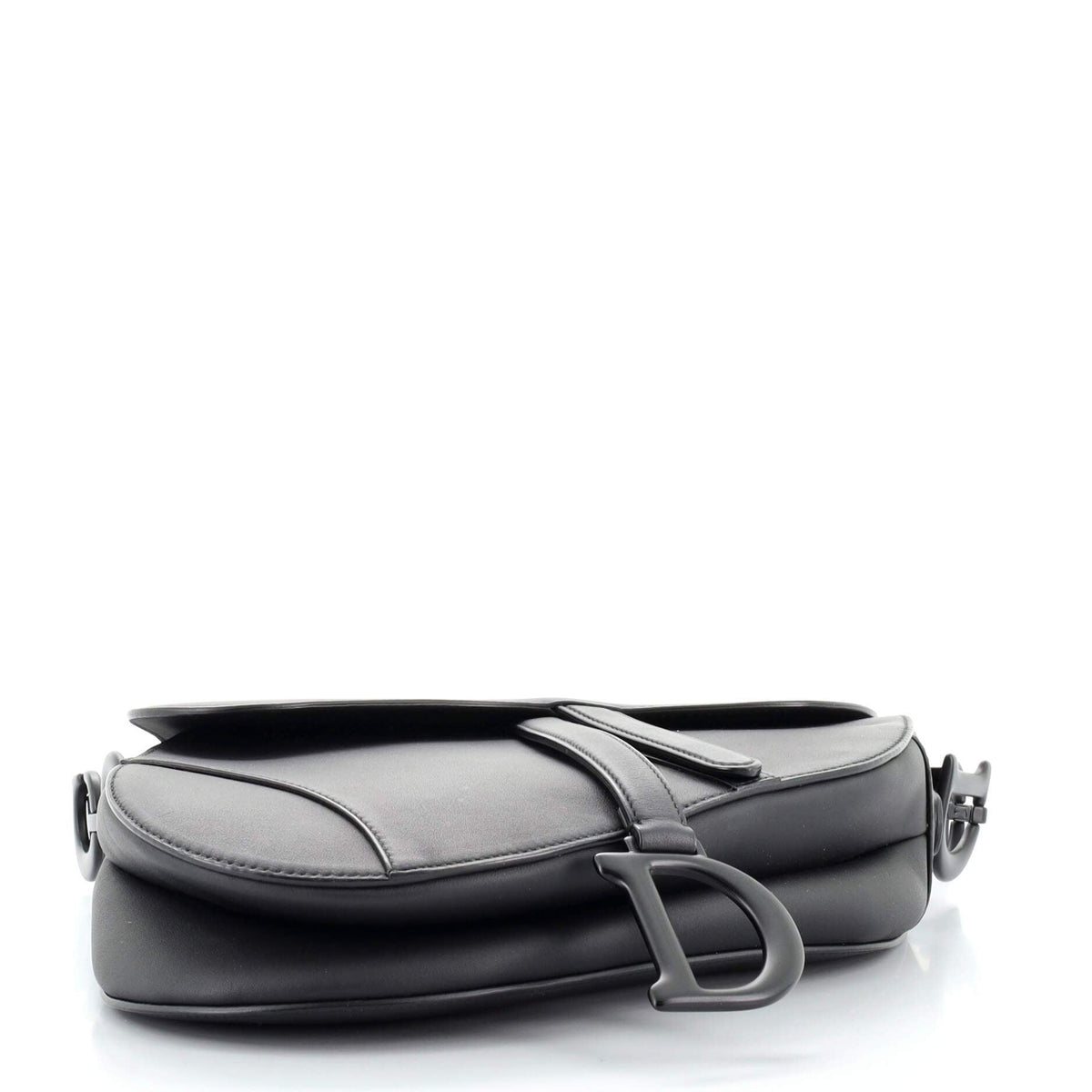 Ultra Matte Saddle Handbag Leather Medium - Crowned Bag