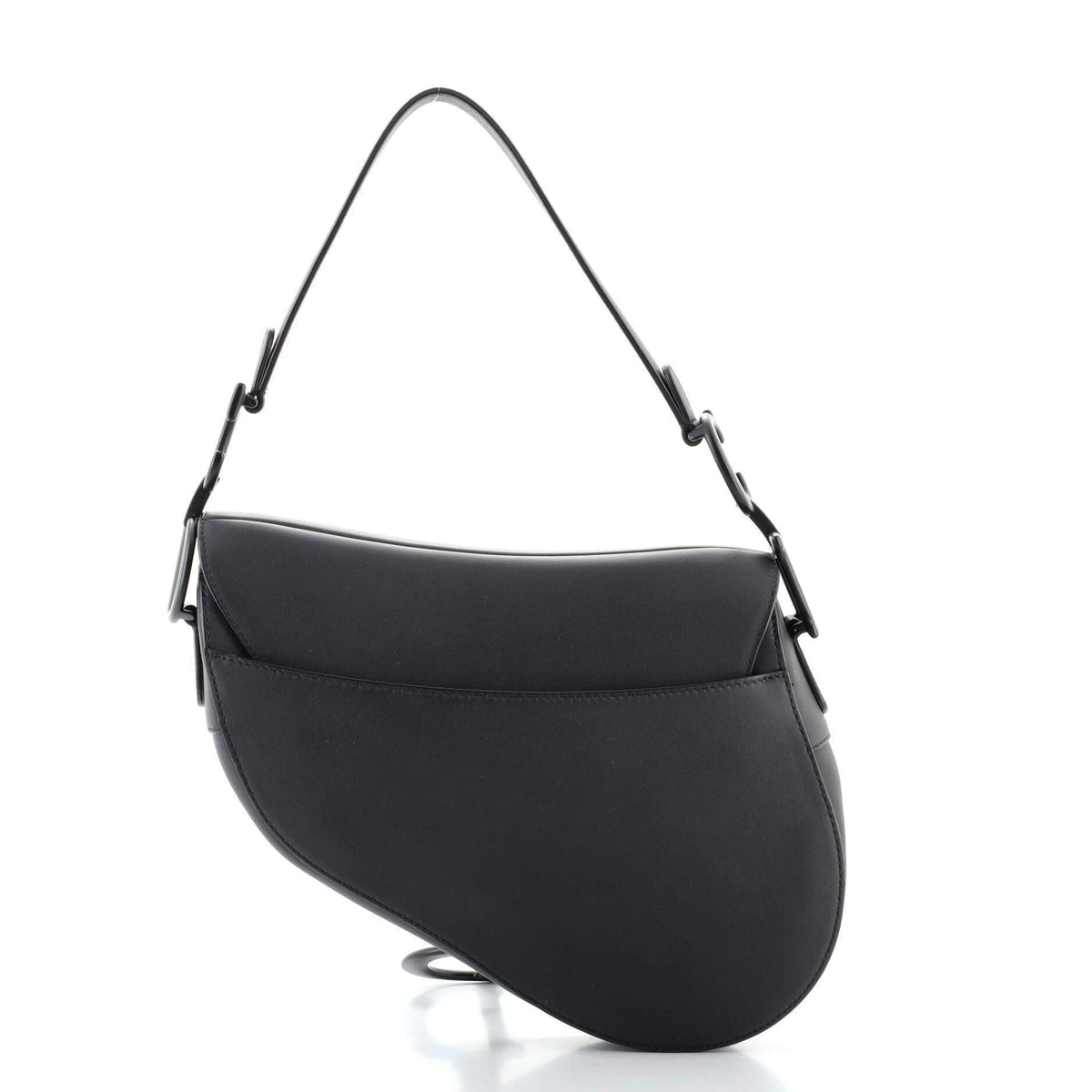 Ultra Matte Saddle Handbag Leather Medium - Crowned Bag