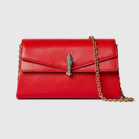 Dionysus small shoulder bag - red leather