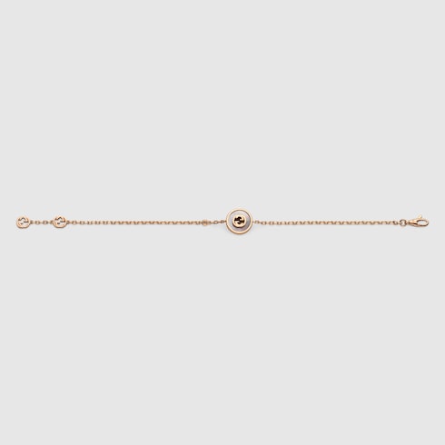 Gucci Interlocking diamond 18k bracelet - 18k rose gold