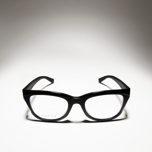 Geometric optical frame - black