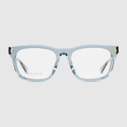 Rectangular optical frame - grey