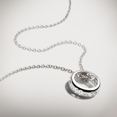Icon 18k GG chain necklace - 18k white gold