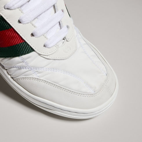 Women's Screener sneaker - white padded nylon