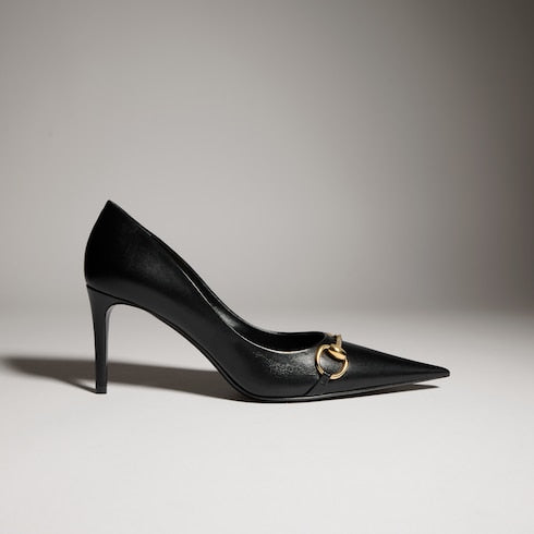 Women's Donna pump - black leather