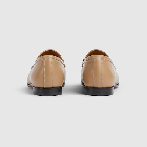 Women's Gucci Jordaan loafer - beige leather