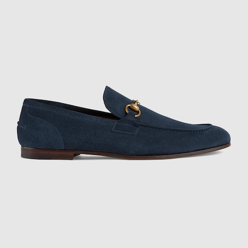 Men's Gucci Jordaan loafer - blue suede