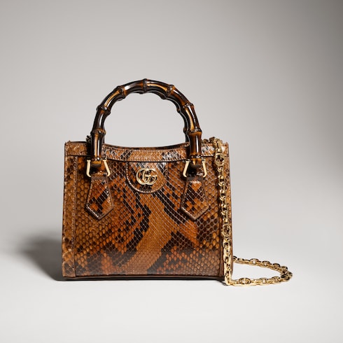 small tote bag - Gucci Diana python