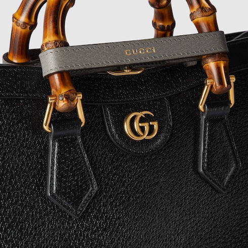 Gucci Diana medium tote bag - black leather