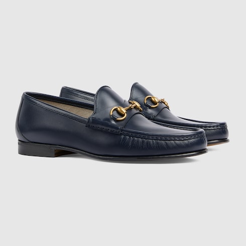 Men's Horsebit 1953 loafer - dark blue leather