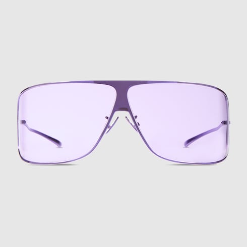 Mask frame sunglasses - purple