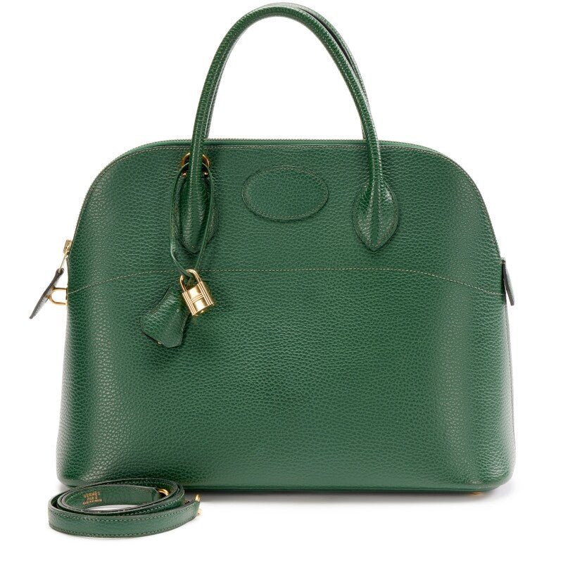 Vert Anglais Ardennes Bolide 35 Gold Hardware, 2003 - Crowned Bag