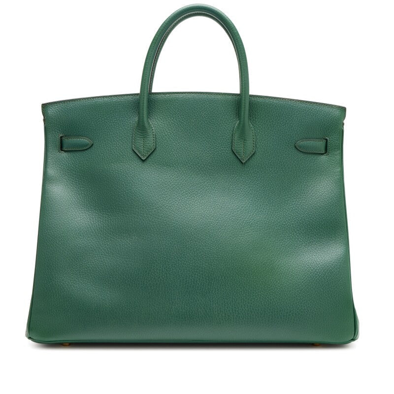Vintage Vert Anglais Ardennes Birkin 40 Gold Hardware, 1996 - Crowned Bag