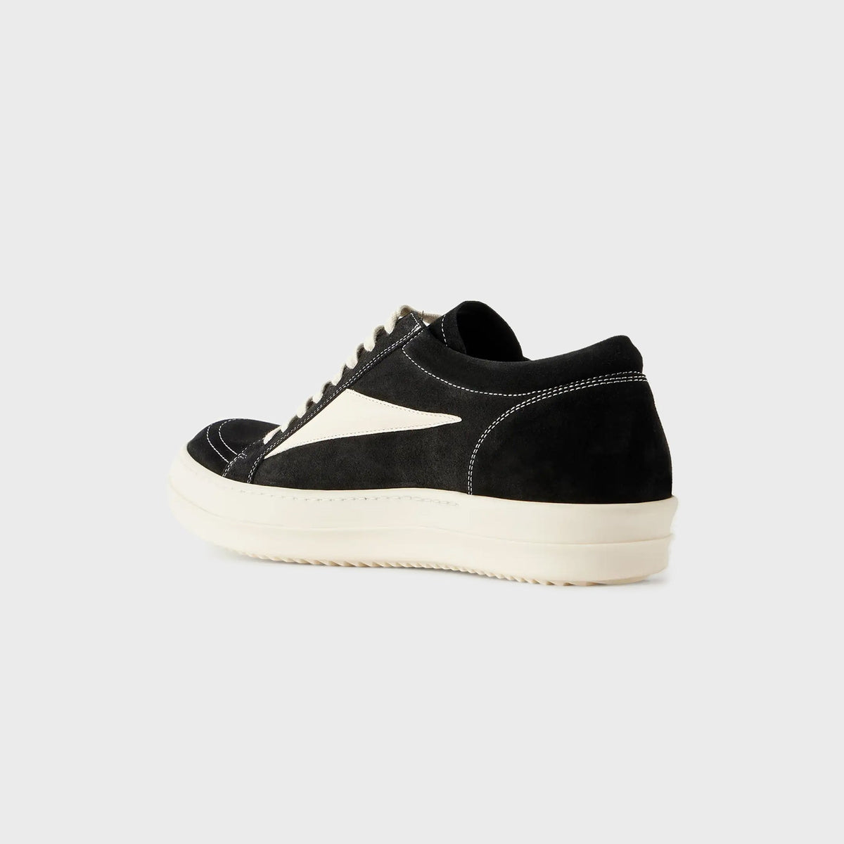Rick Owens Vintage Sneaks - Black / Milk Rick Owens