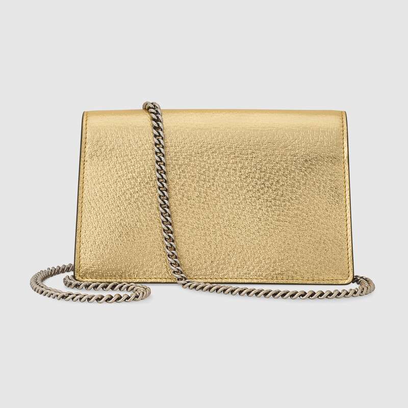 Gucci Dionysus Super Mini Gold Bag Gucci