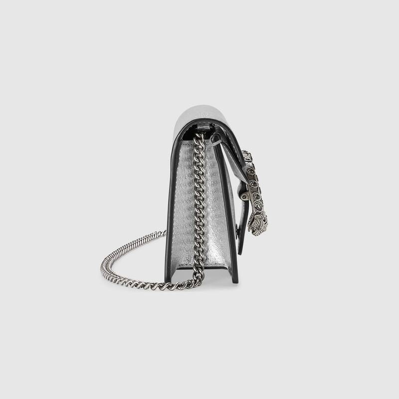 Gucci Dionysus Super Mini Silver Bag Gucci