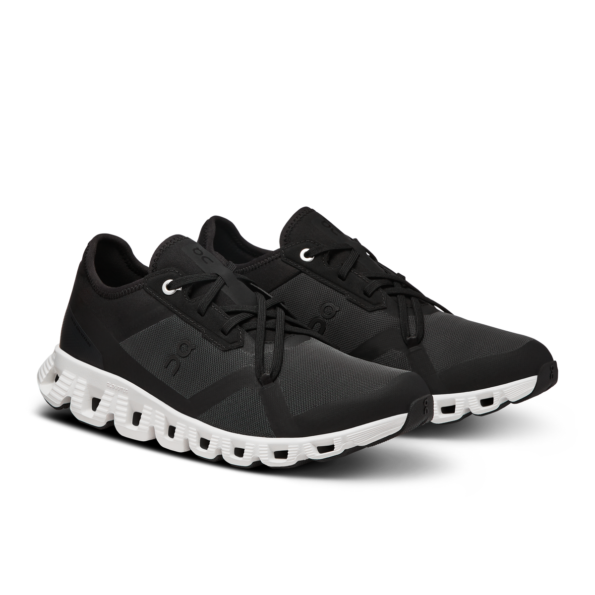 On Running Women's Cloud X 3 Ad Shoes - Black / White On Running